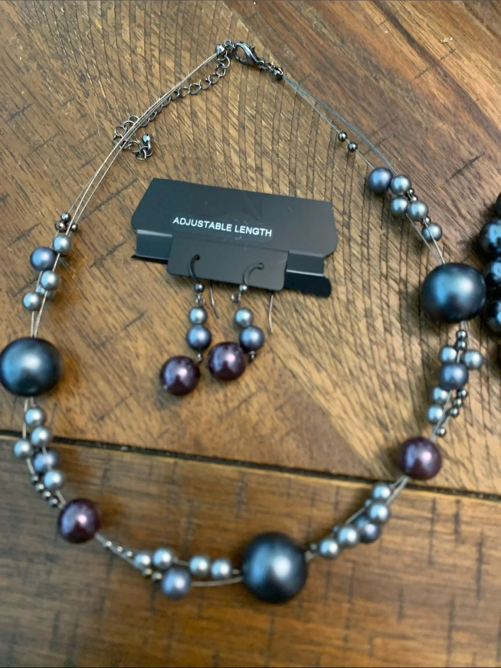 Adjustable Length elegant gray